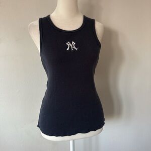 NY Yankees Embroidered Tank Top